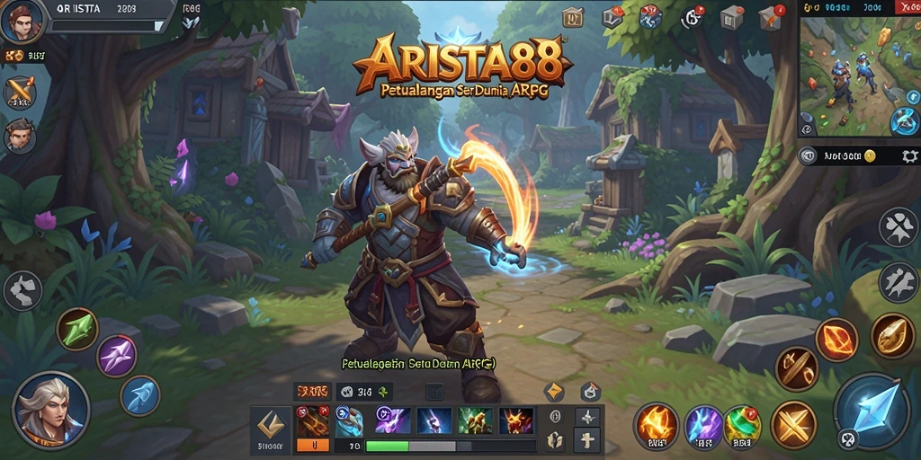 Gameplay ARPG seru dan penuh petualangan di ARISTA88.