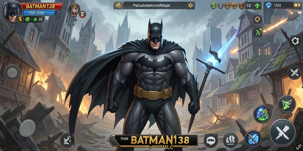 Screenshot utama menampilkan aksi seru dalam gameplay SLG.