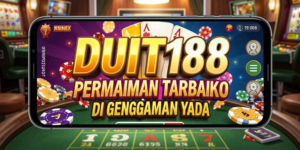 Tampilan gameplay menarik dari aplikasi Kasino DUIT188.