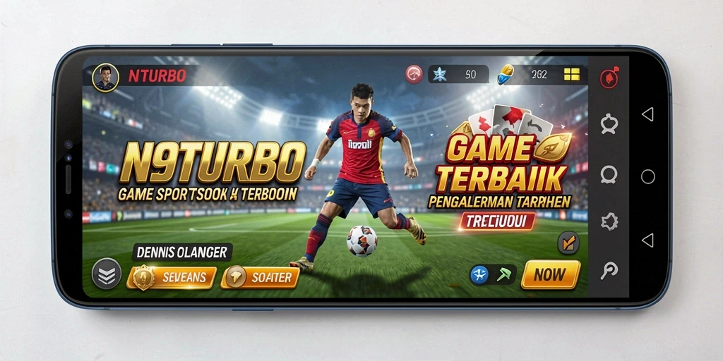 Screenshot gameplay N9TURBO yang menunjukkan berbagai pilihan taruhan.