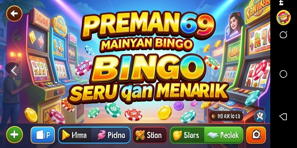 Tampilan gameplay menarik dalam PREMAN69 Bingo.