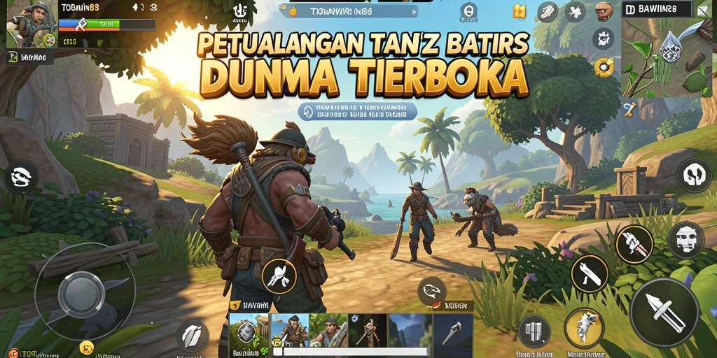 Gameplay TOBAWIN88 yang menakjubkan dalam dunia terbuka.